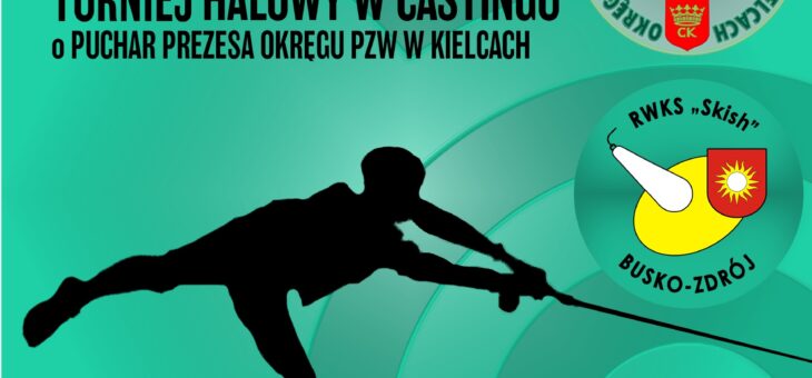 29 Ogólnopolski Turniej Halowy w Castingu (wędkarstwie rzutowym) o Drużynowy Puchar Prezesa Okręgu PZW w Kielcach