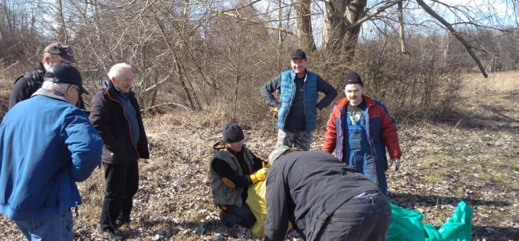 10.03.2018 – sprzątanie Łowisk