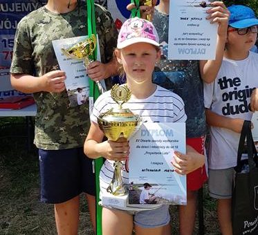 XV otwarty konkurs wędkarski dla dzieci i młodzieży do lat 18 „Przywitanie Lata”
