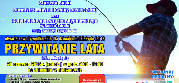 Otwarte zawody dla dzieci i młodzieży do lat 18 „Przywitanie Lata”